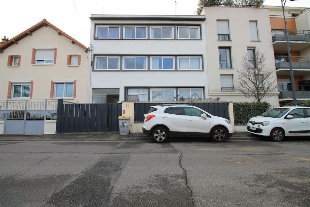 Escale-Marne Fr - 202 - Free Parking - Free Luggage Storage - All Equipped - Linen Included - Washing Machine - 10Mn Walk Metro 8 - Rer A - Panoramic View - From 1 To 14 Guests 迈松阿尔福 外观 照片