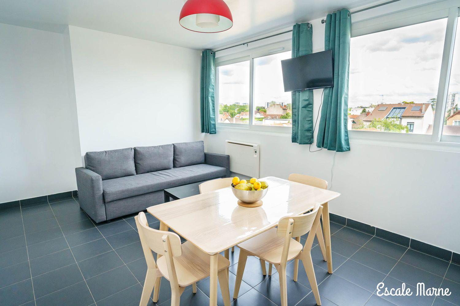 Escale-Marne Fr - 202 - Free Parking - Free Luggage Storage - All Equipped - Linen Included - Washing Machine - 10Mn Walk Metro 8 - Rer A - Panoramic View - From 1 To 14 Guests 迈松阿尔福 外观 照片