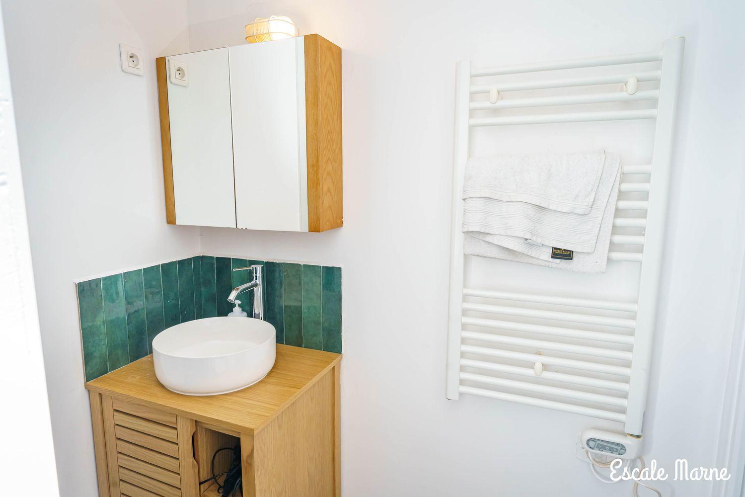 Escale-Marne Fr - 202 - Free Parking - Free Luggage Storage - All Equipped - Linen Included - Washing Machine - 10Mn Walk Metro 8 - Rer A - Panoramic View - From 1 To 14 Guests 迈松阿尔福 客房 照片